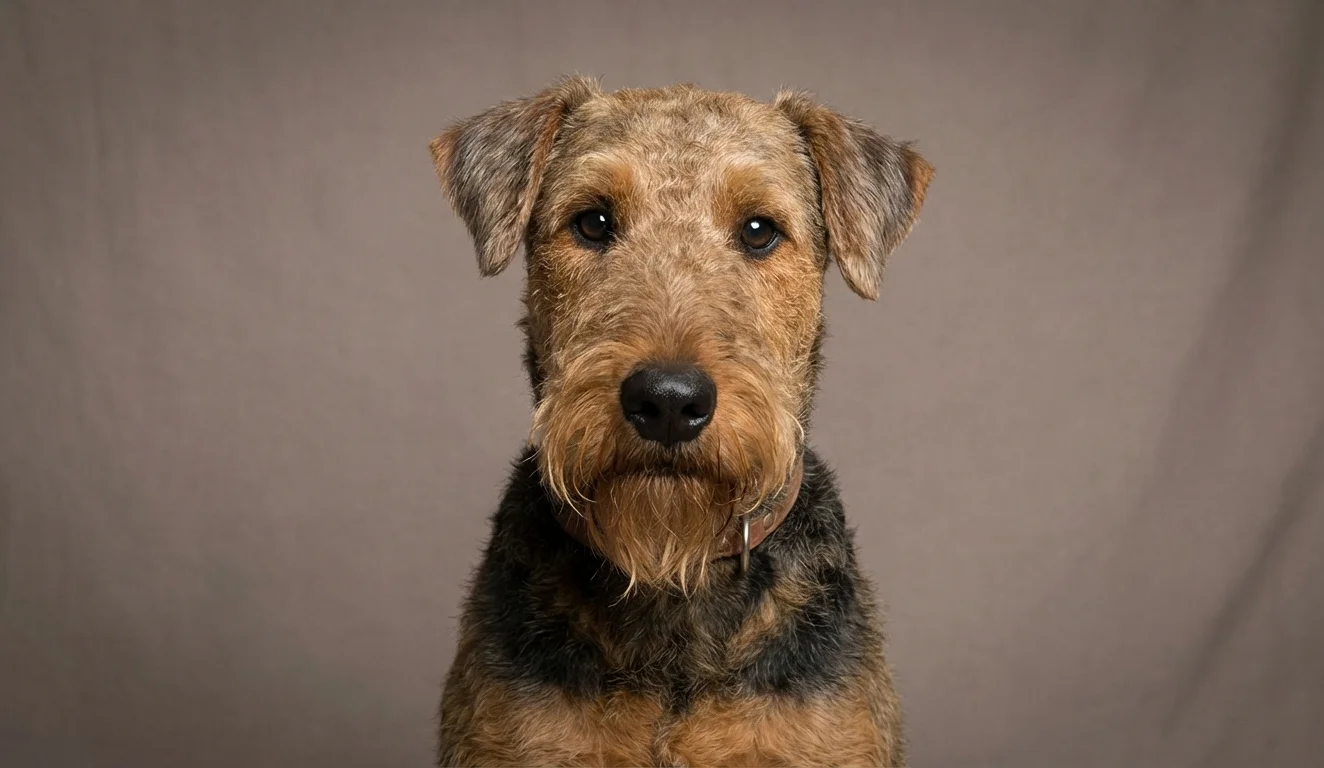 Airedale Terrier portrait