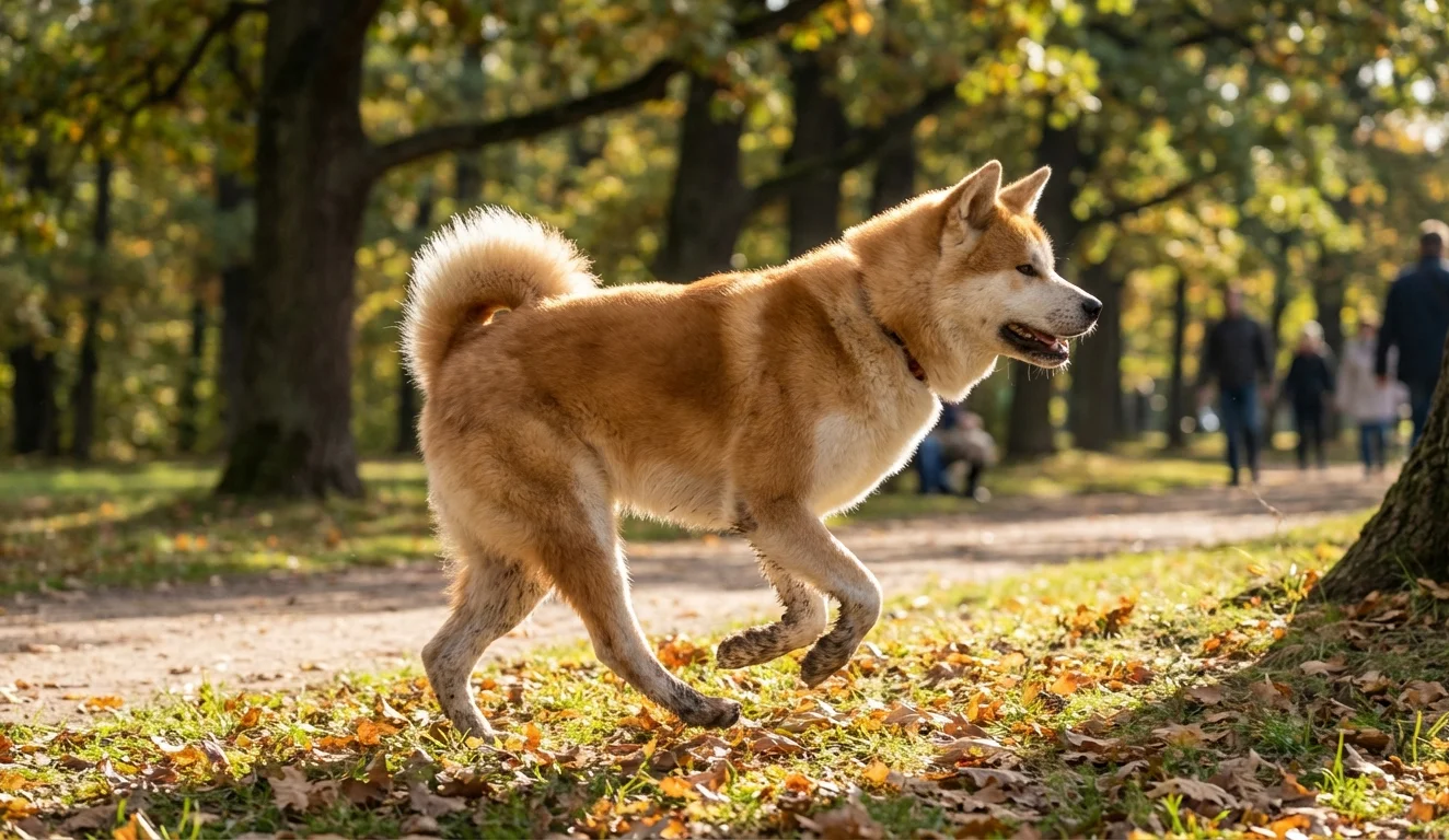 Akita full body