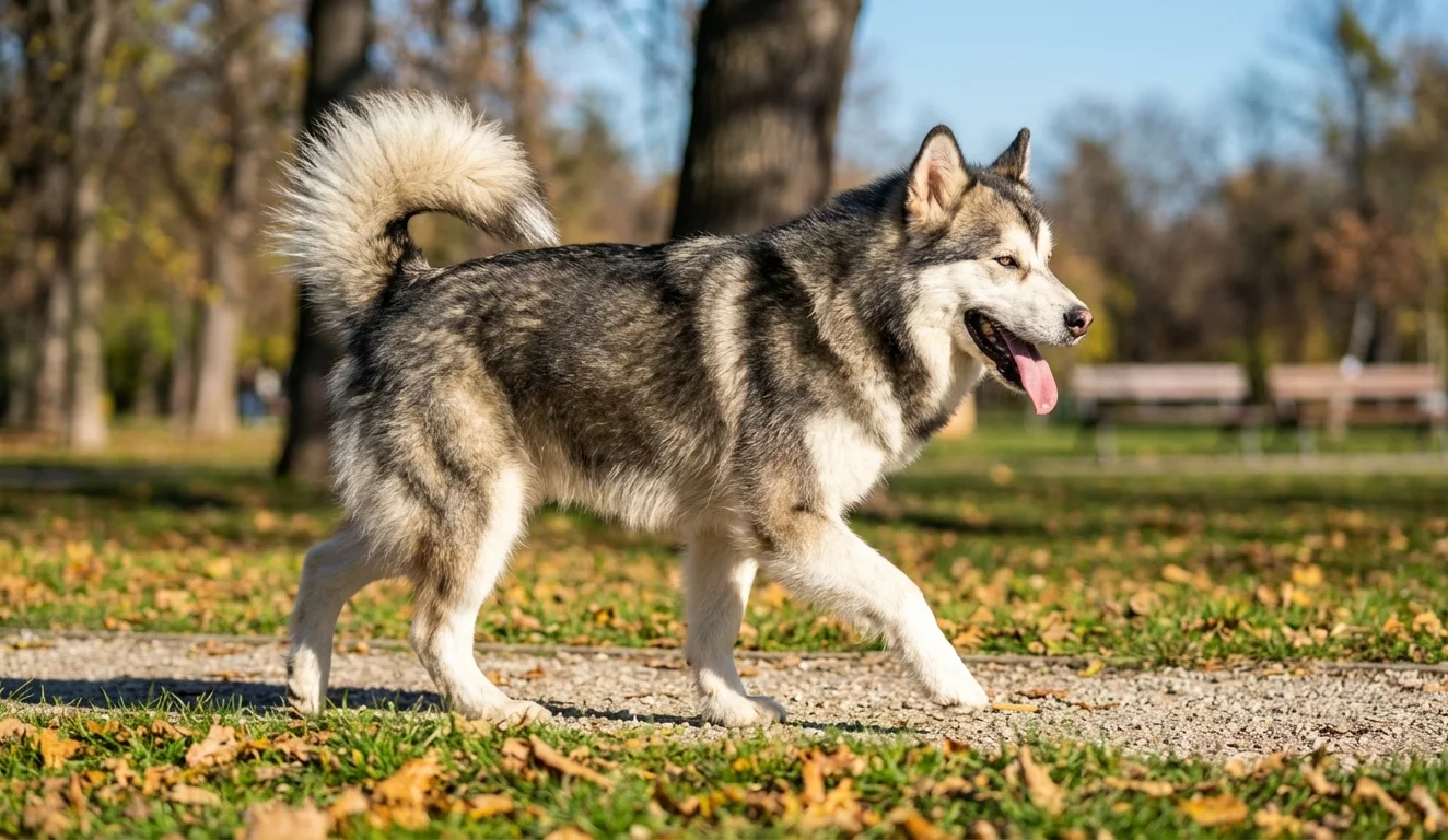Alaskan Malamute full body