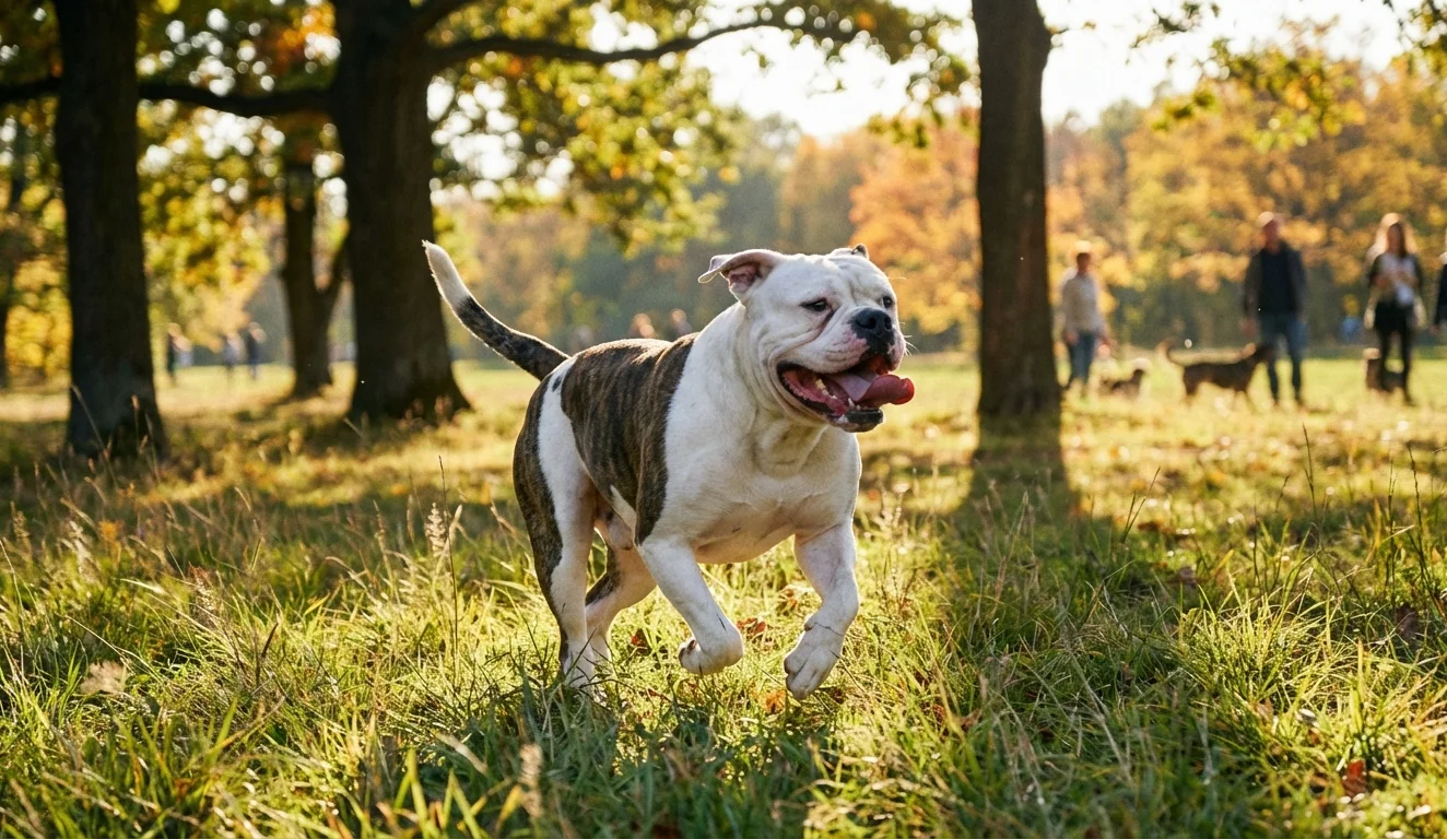 American Bulldog full body
