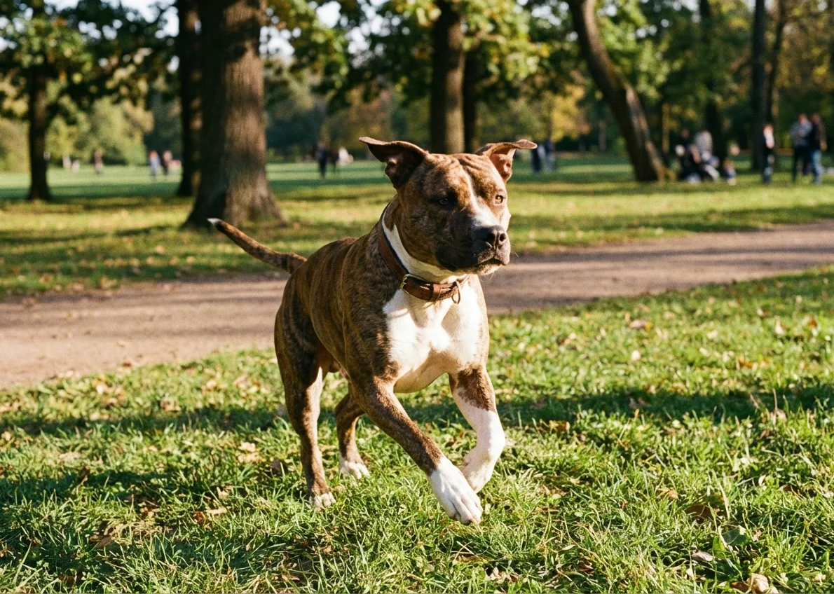 American Staffordshire Terrier full body