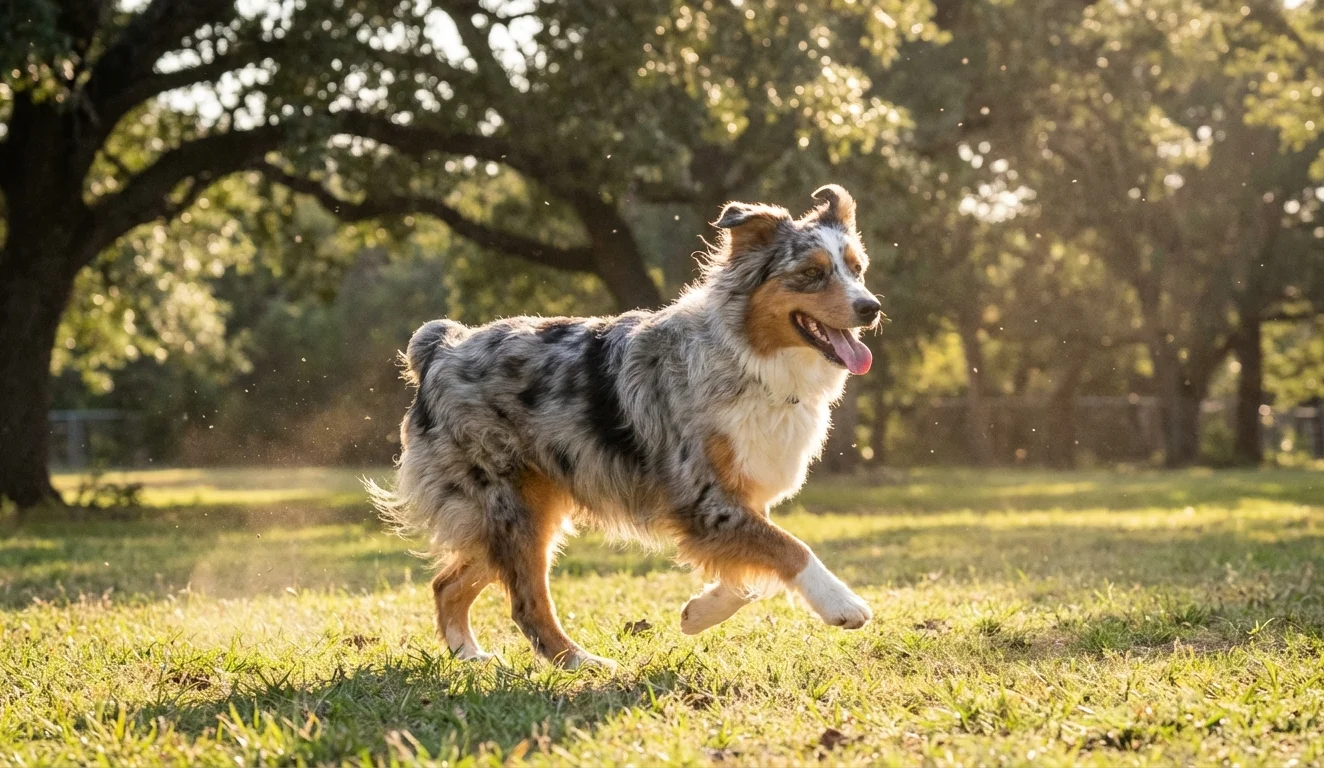 Australian Shepherd full body