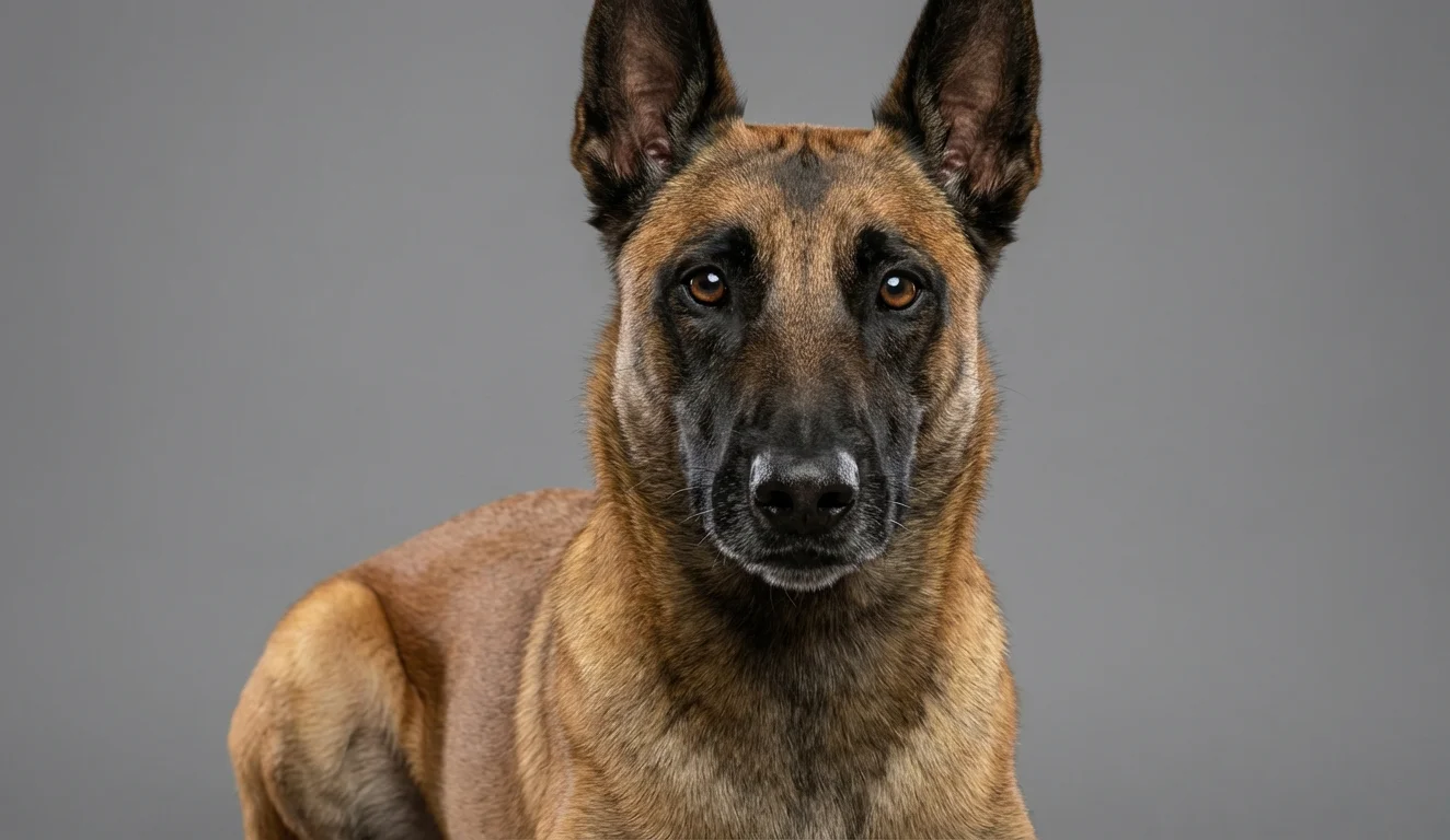Belgian Malinois portrait