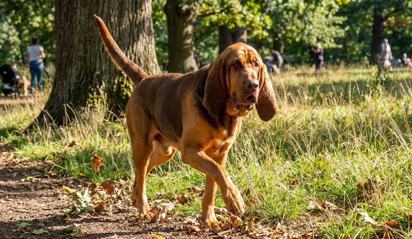 Bloodhound full body