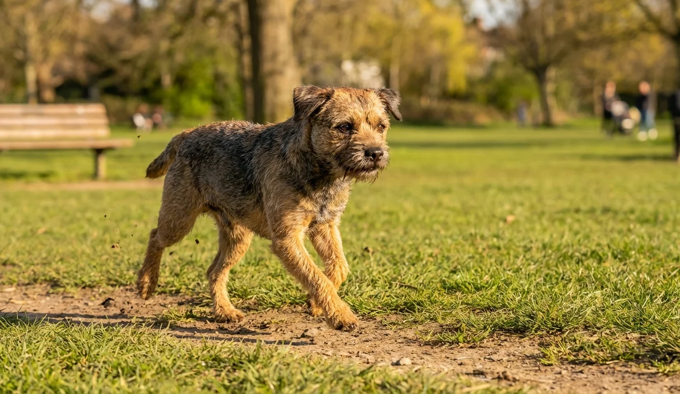 Border Terrier full body