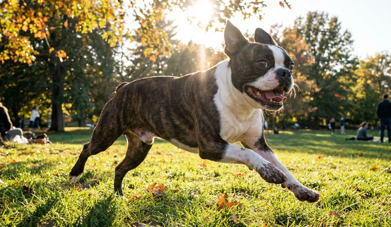 Boston Terrier full body