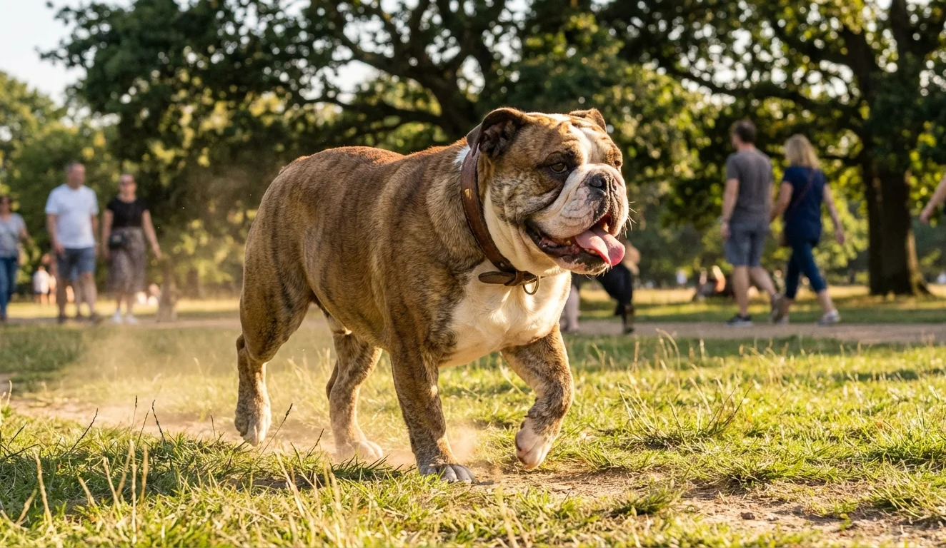 English Bulldog full body