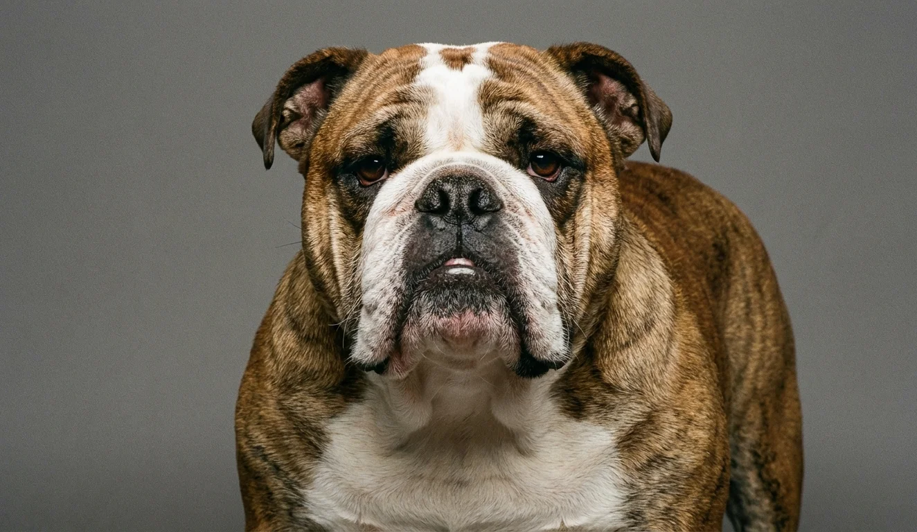 English Bulldog portrait