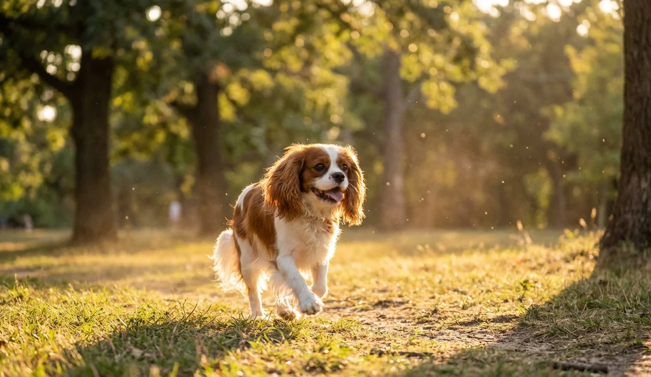 Cavalier King Charles Spaniel full body