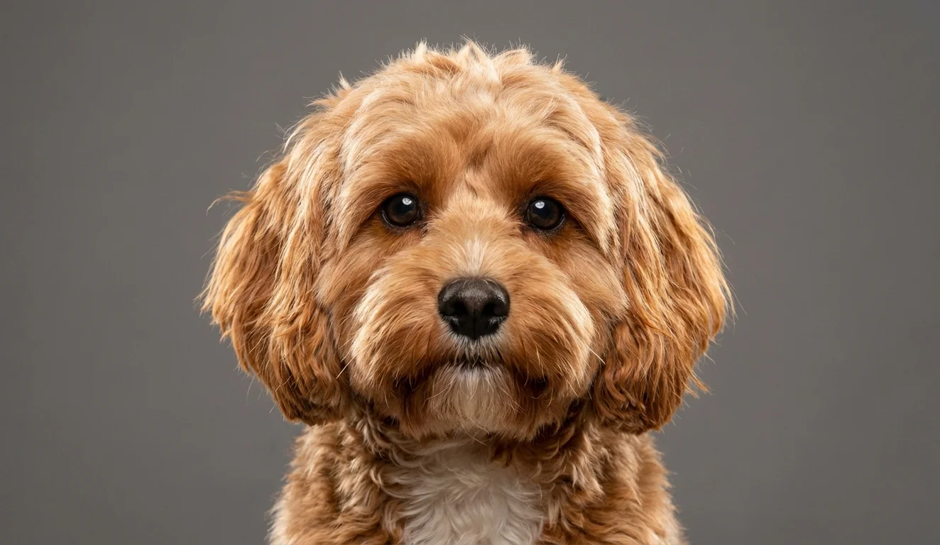 Cavapoo portrait