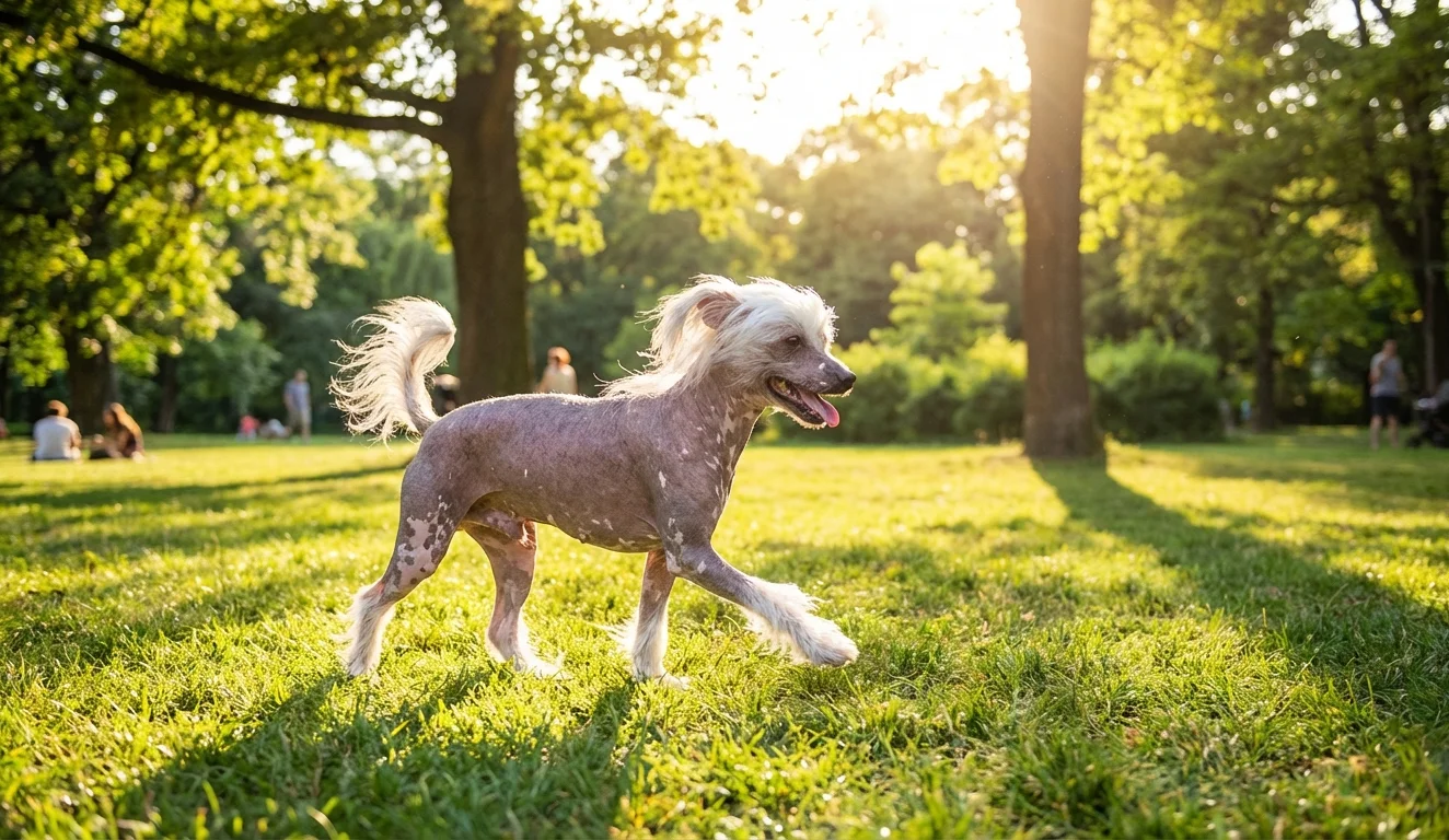 Chinese Crested full body