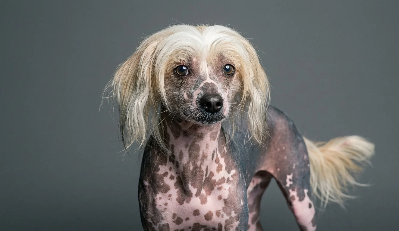 Chinese Crested portrait