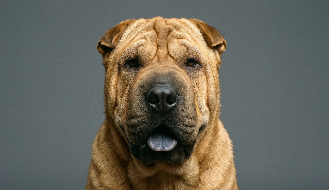Chinese Shar-Pei portrait