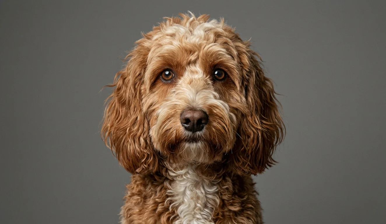 Cockapoo portrait
