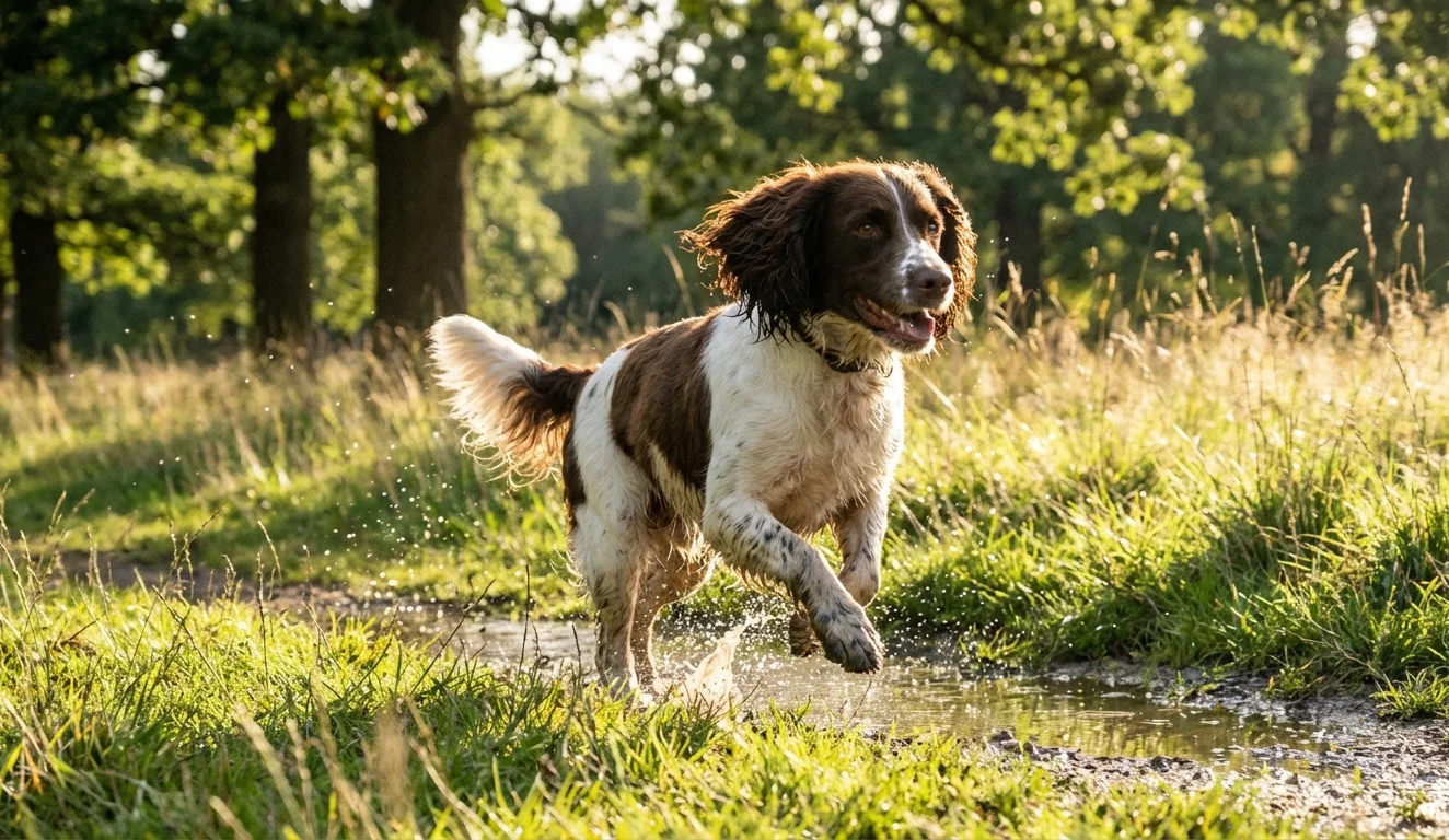 English Springer Spaniel full body