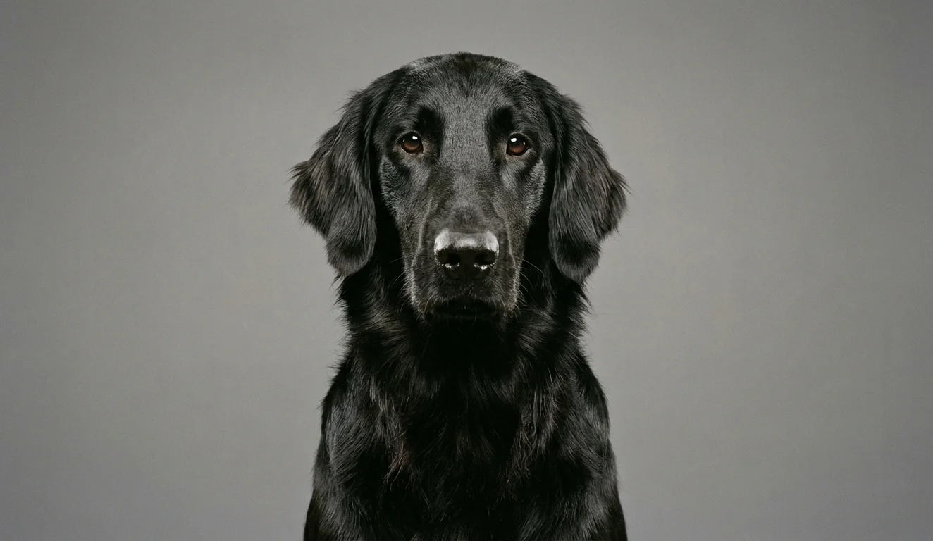 Flat-Coated Retriever portrait