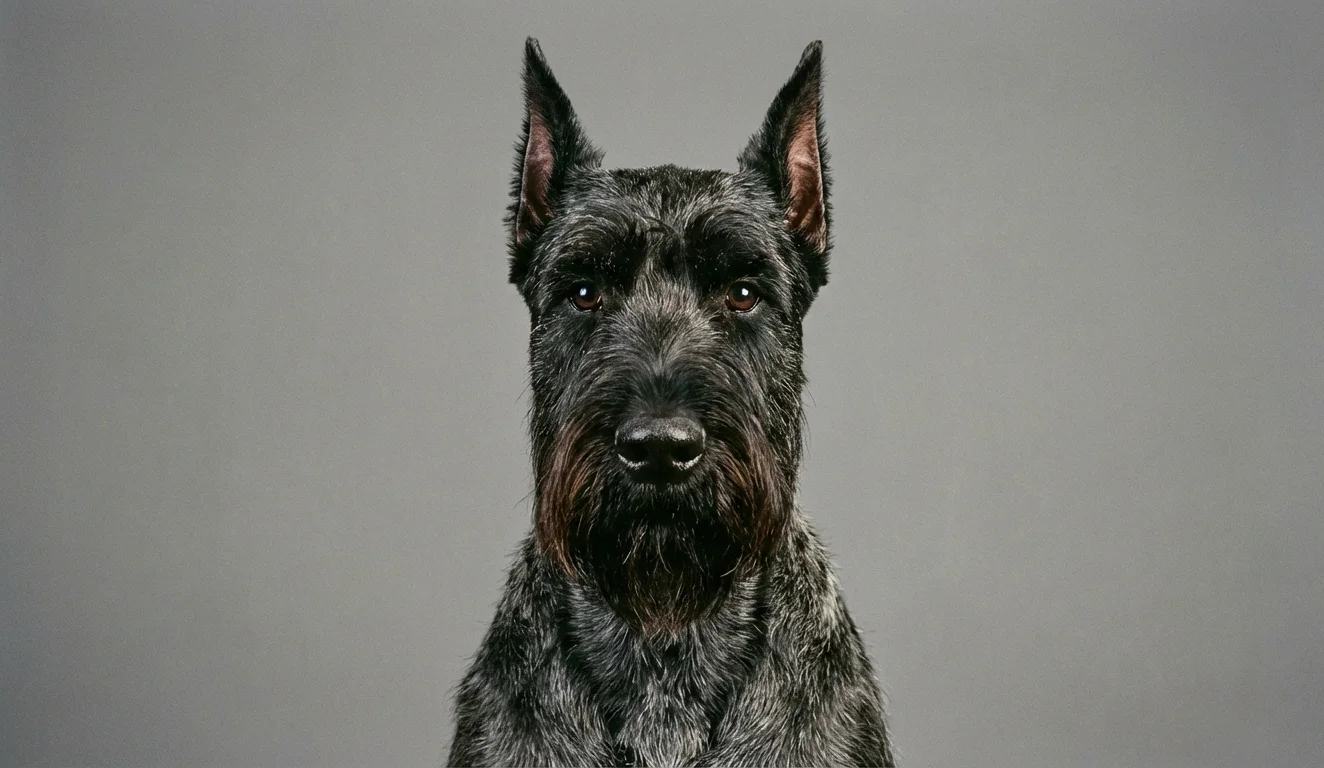 Giant Schnauzer portrait