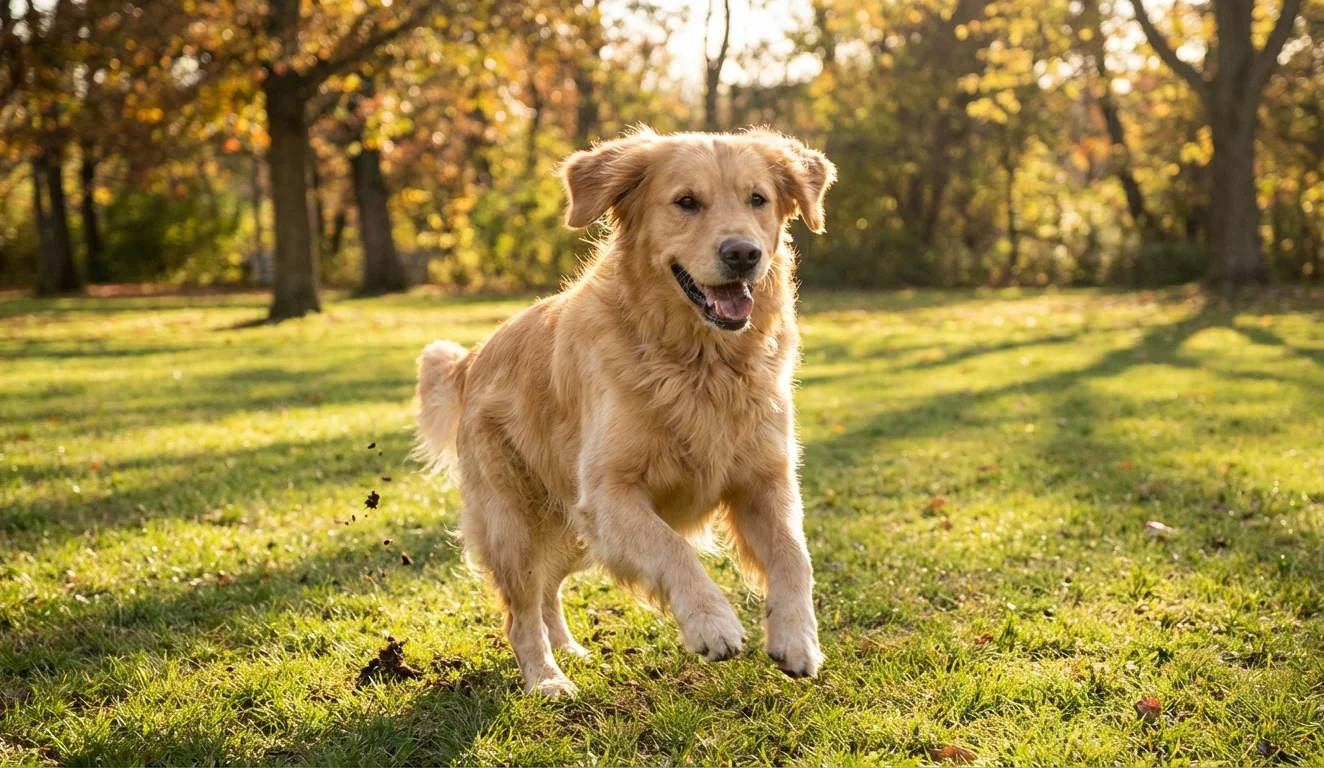 Golden Retriever full body