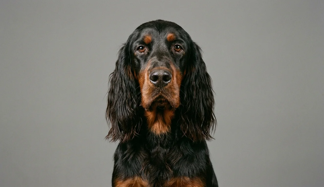 Gordon Setter portrait