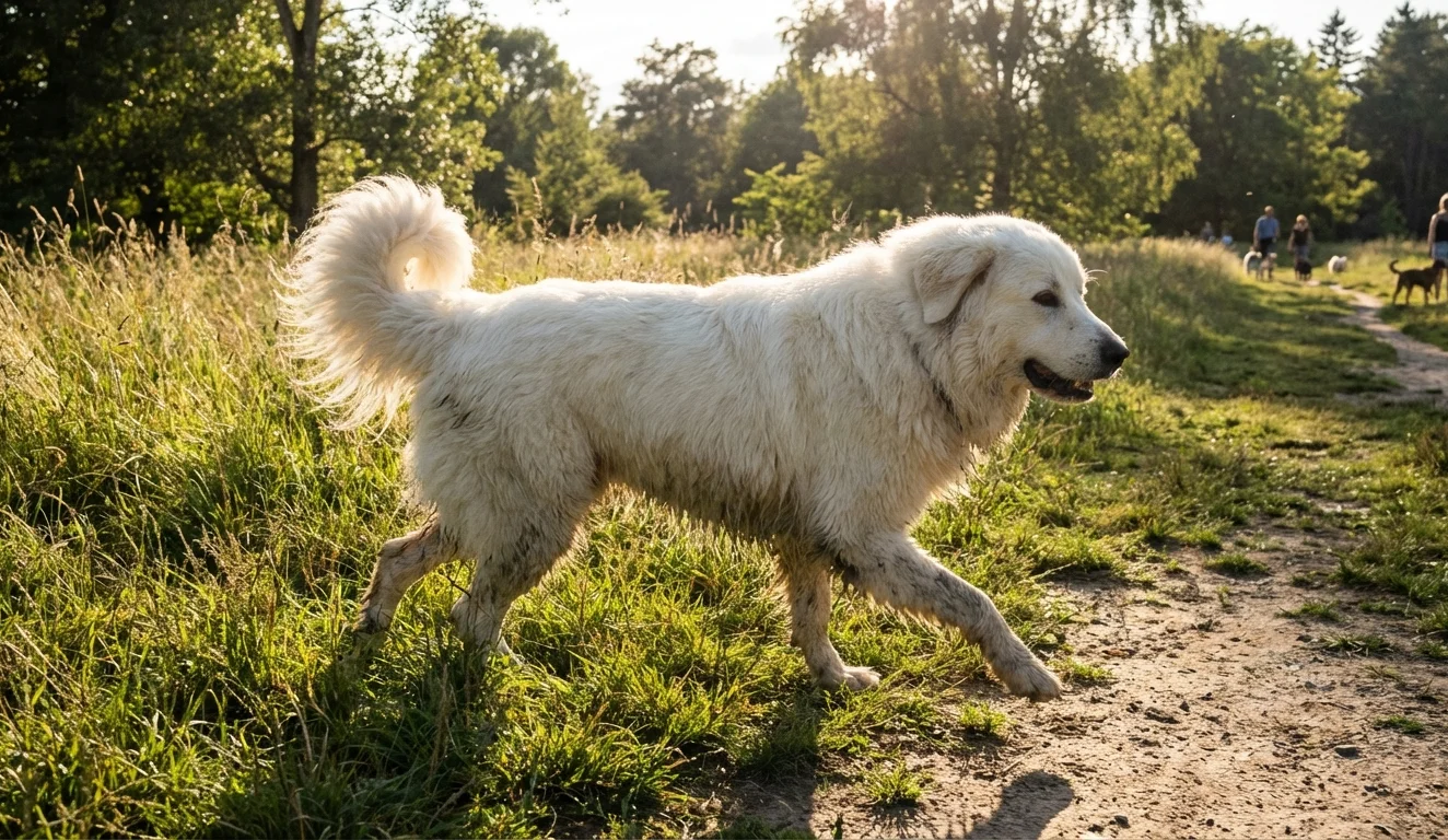 Great Pyrenees full body