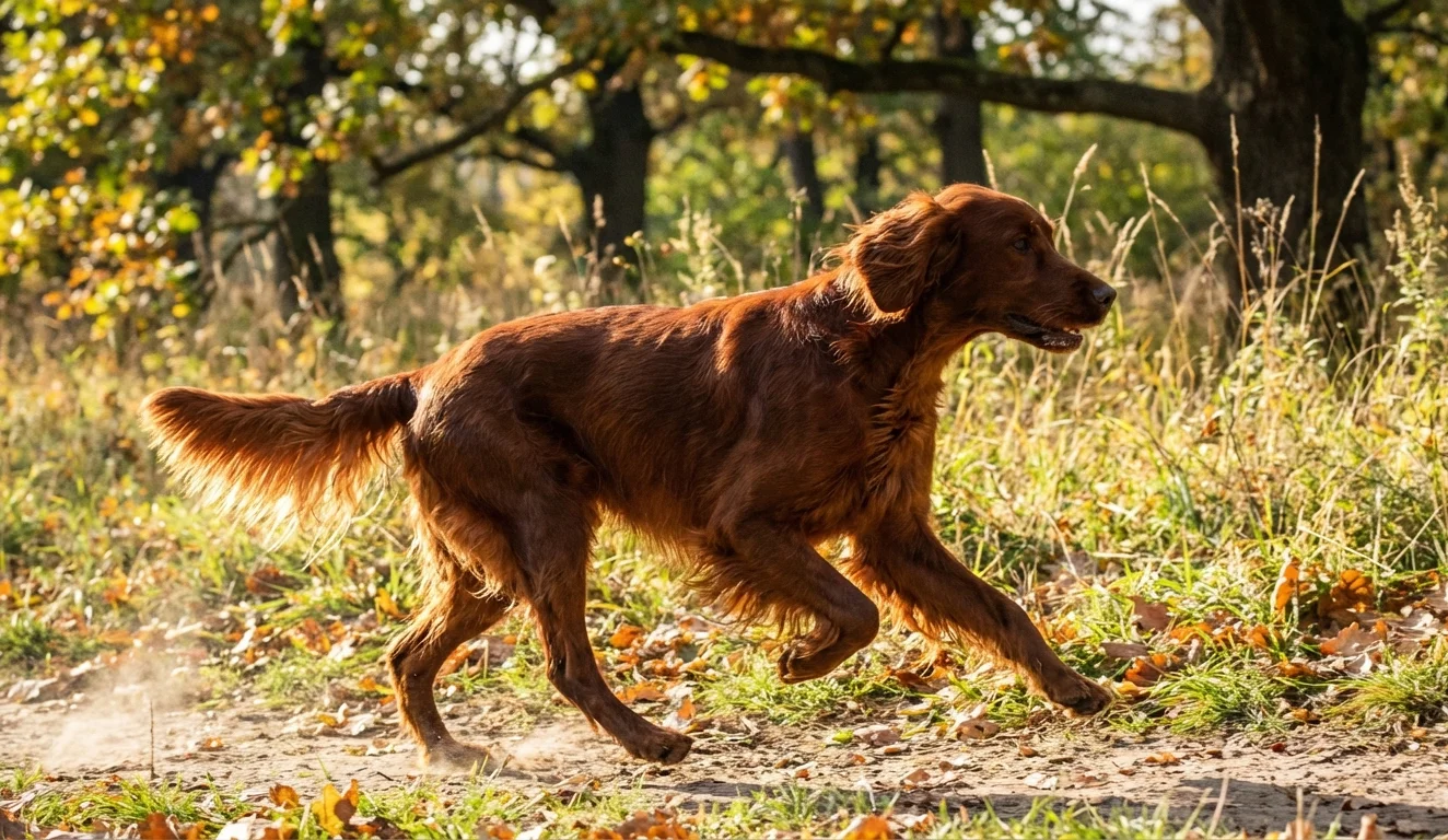 Irish Setter full body