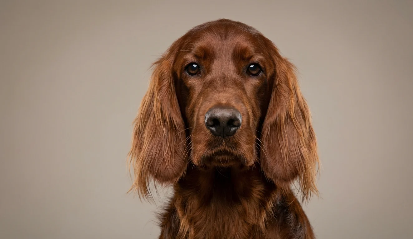 Irish Setter portrait