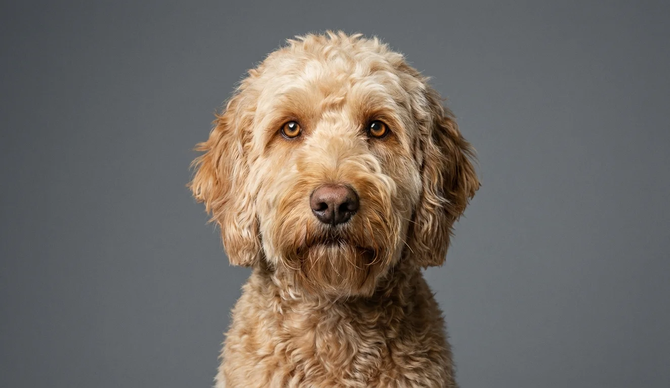 Labradoodle portrait