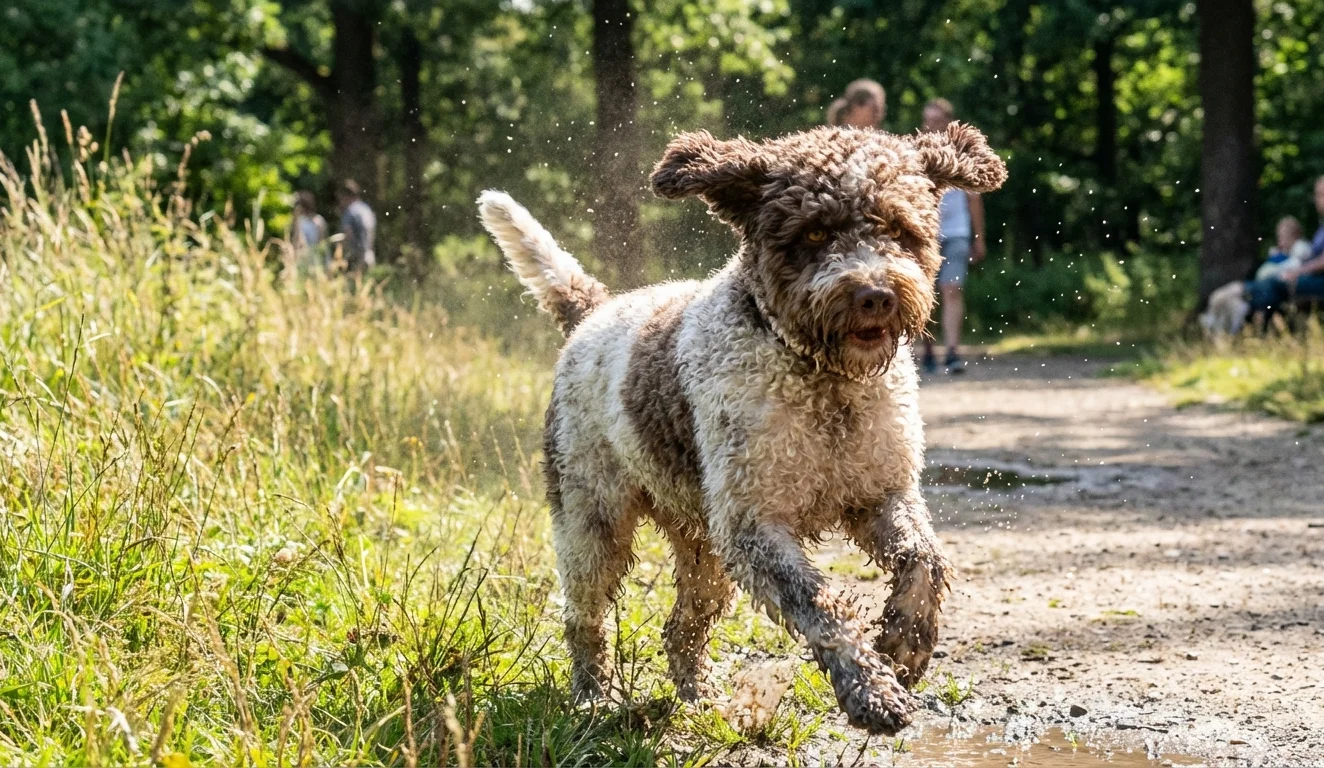 Lagotto Romagnolo full body