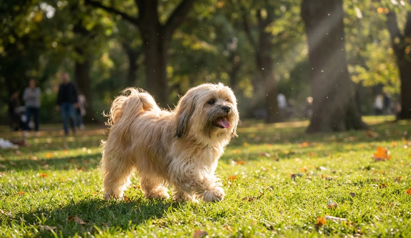 Lhasa Apso full body