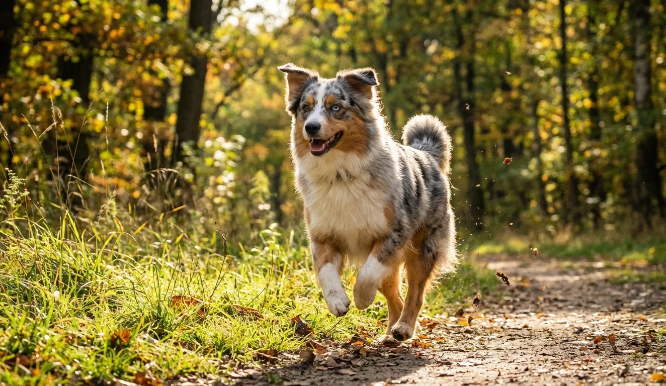 Miniature American Shepherd full body