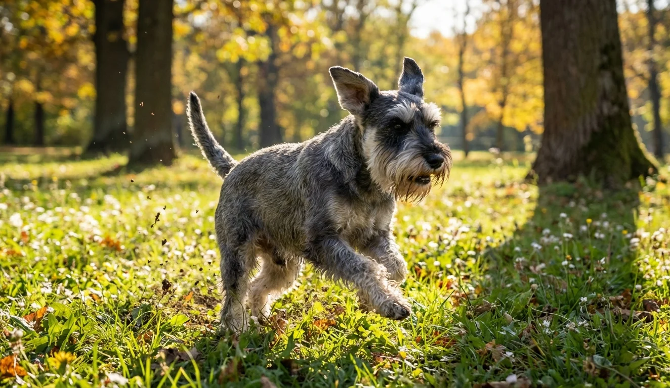 Miniature Schnauzer full body