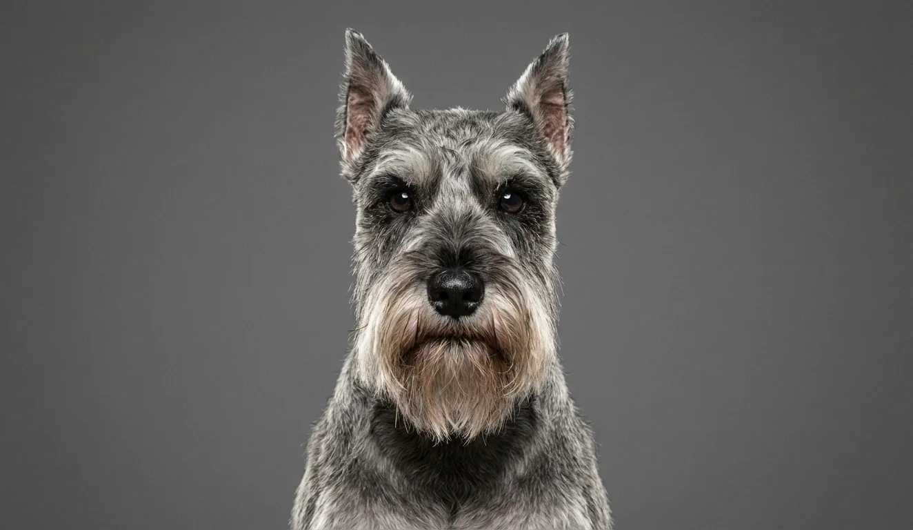 Miniature Schnauzer portrait