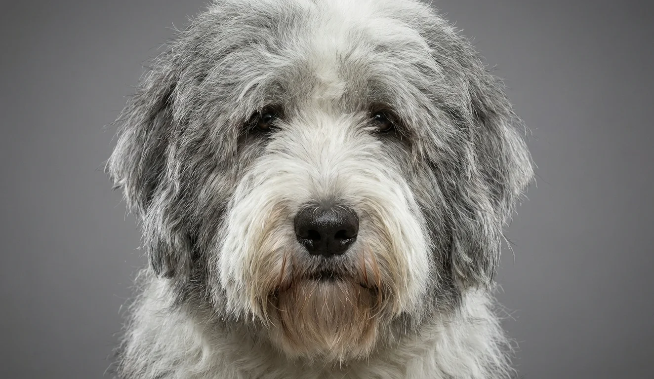 Old English Sheepdog portrait