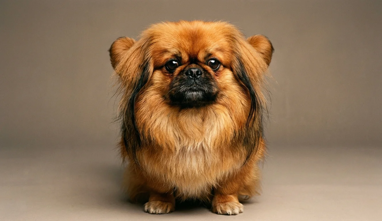 Pekingese portrait