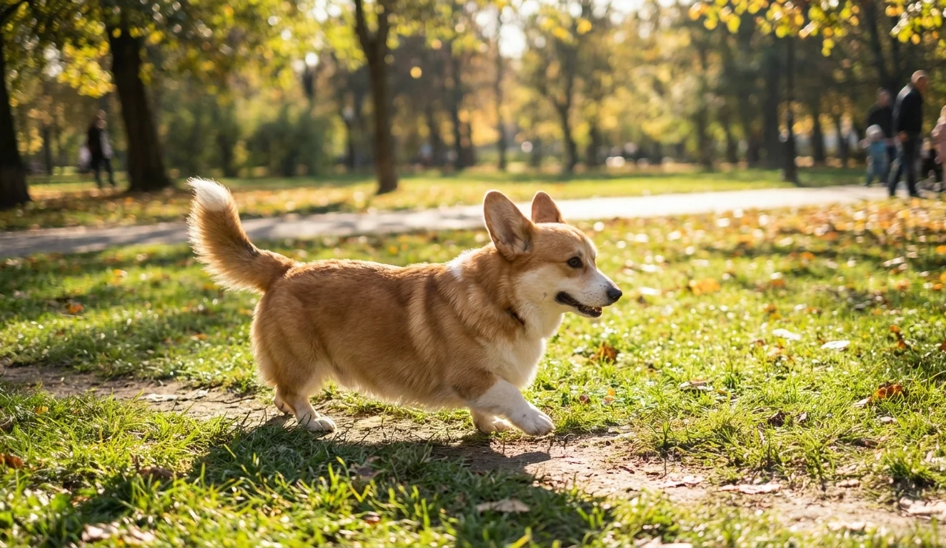 Pembroke Welsh Corgi full body