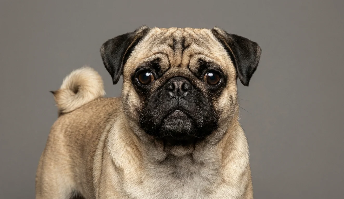 Pug portrait