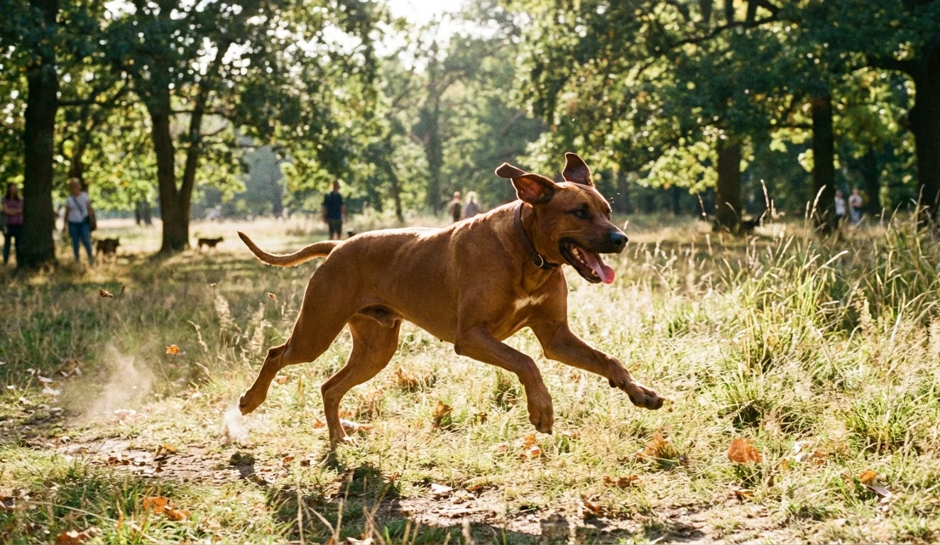 Rhodesian Ridgeback full body
