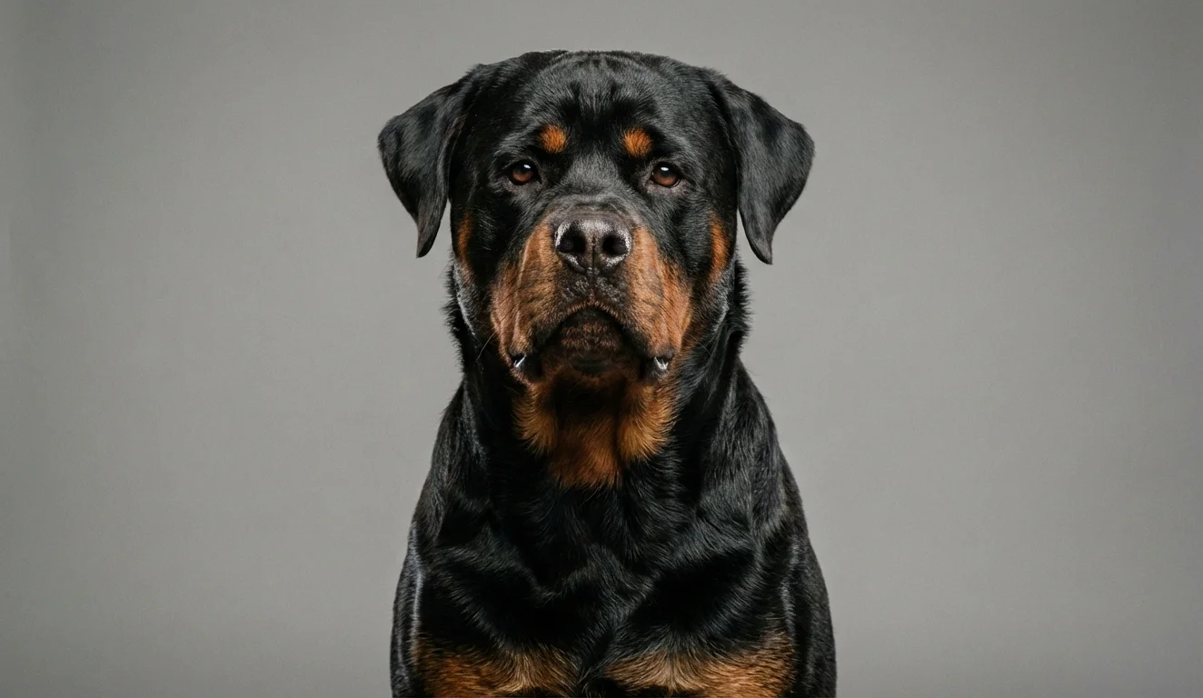 Rottweiler portrait
