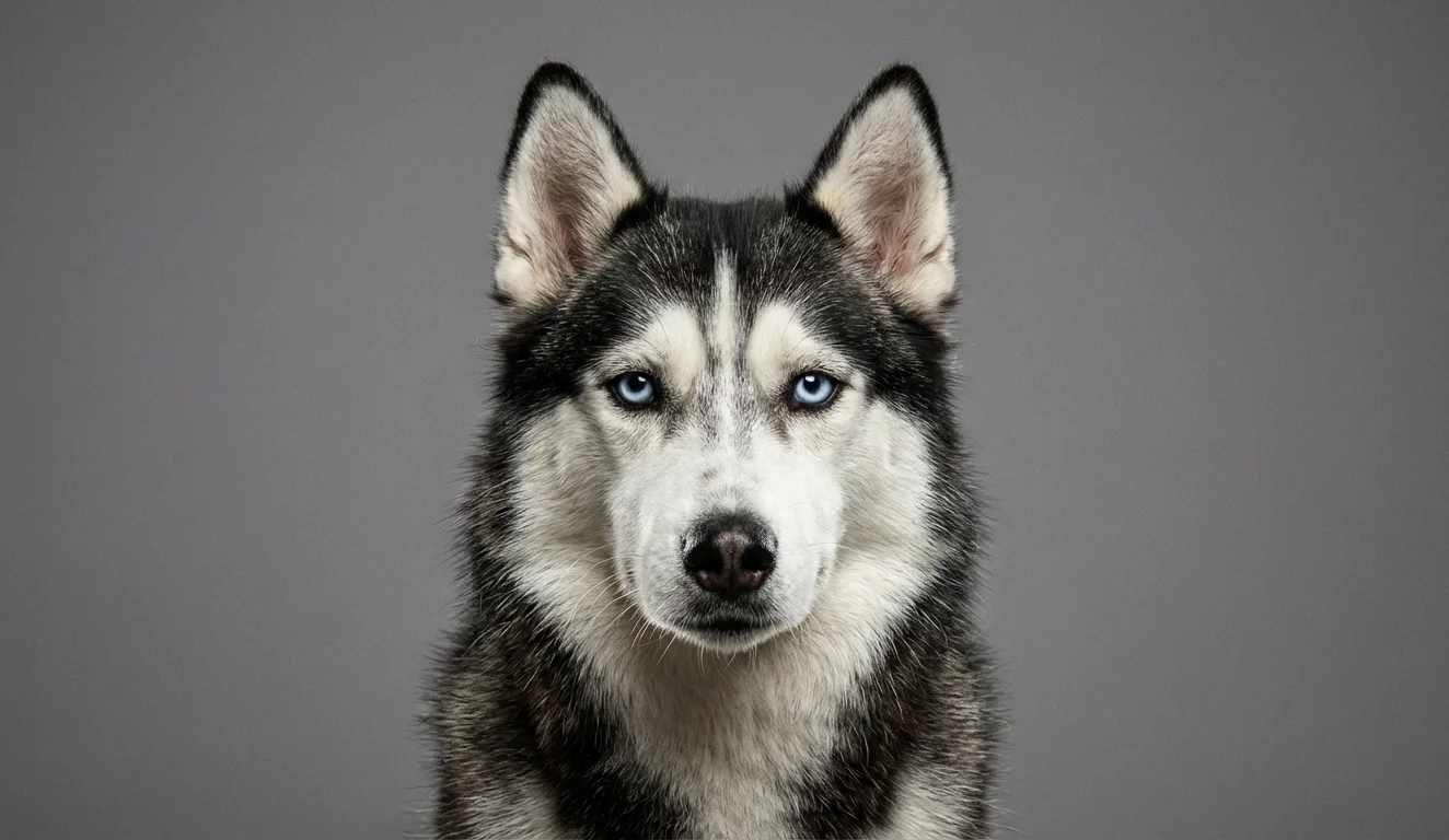 Siberian Husky portrait