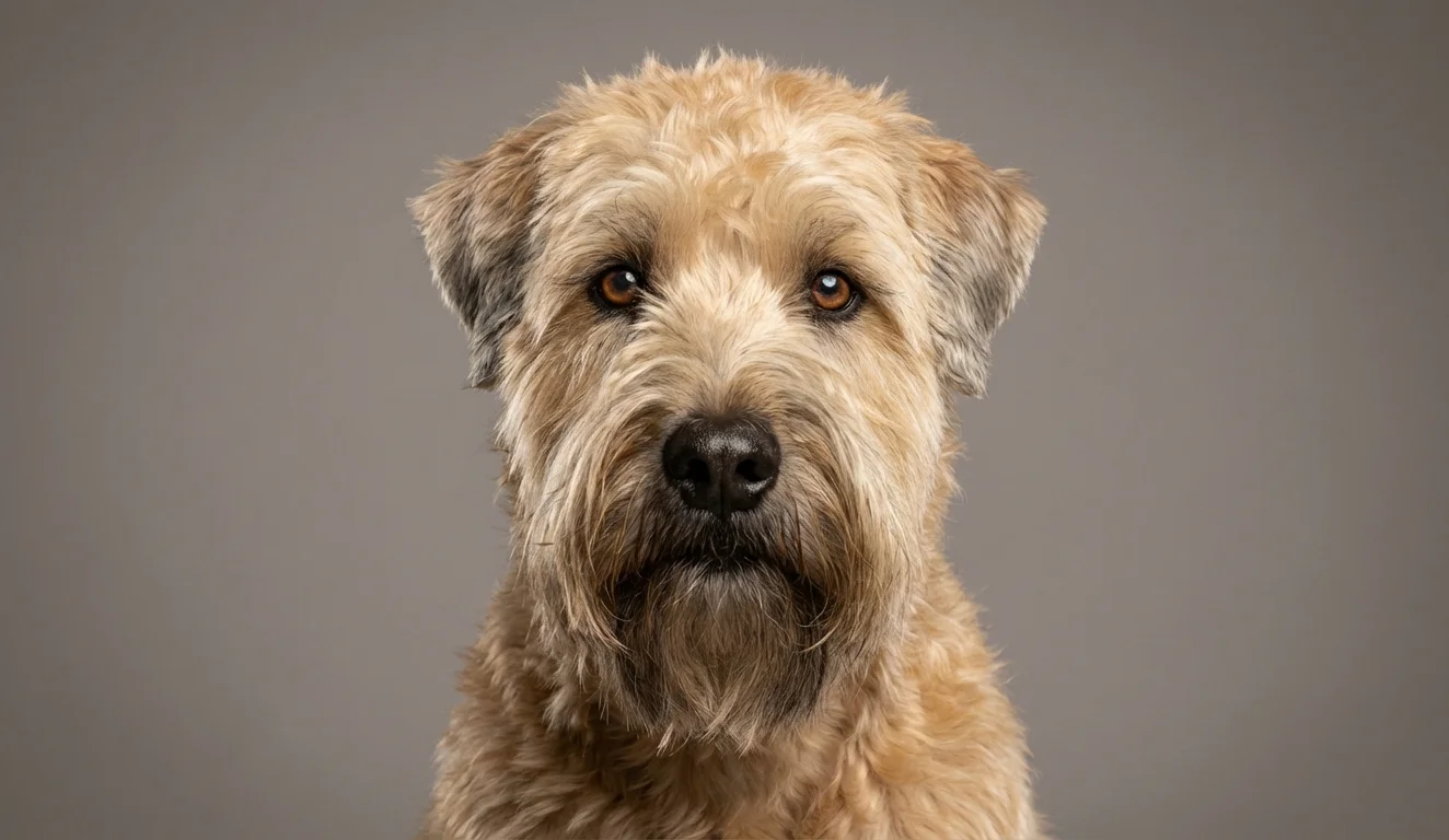 Soft Coated Wheaten Terrier portrait