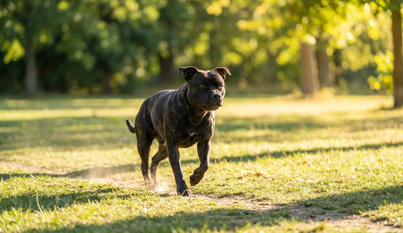 Staffordshire Bull Terrier full body