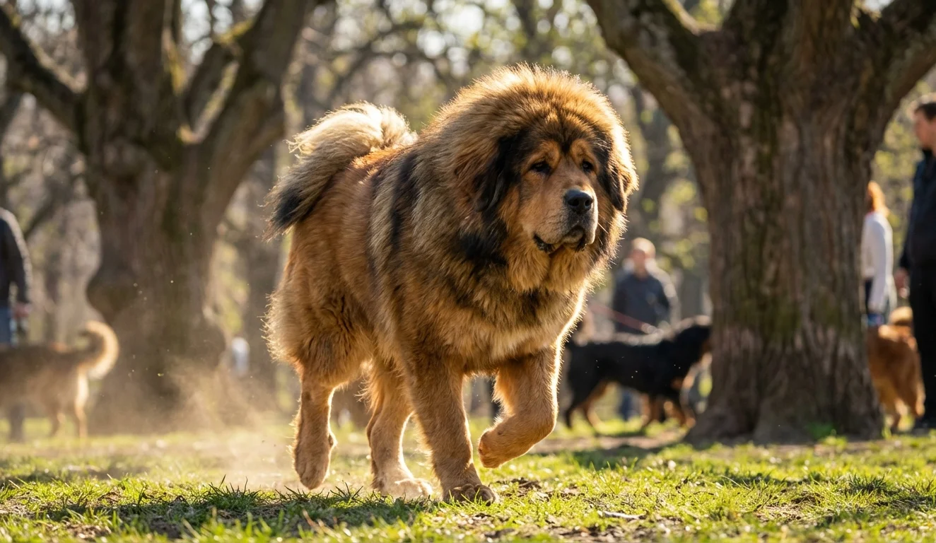 Tibetan Mastiff full body