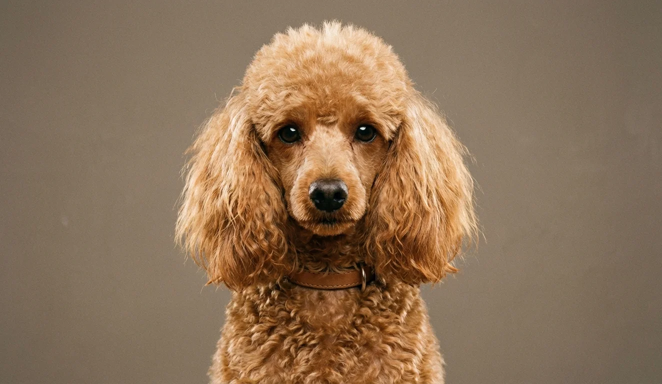 Toy Poodle portrait