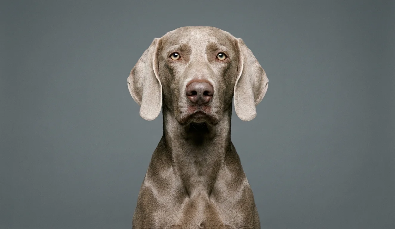 Weimaraner portrait