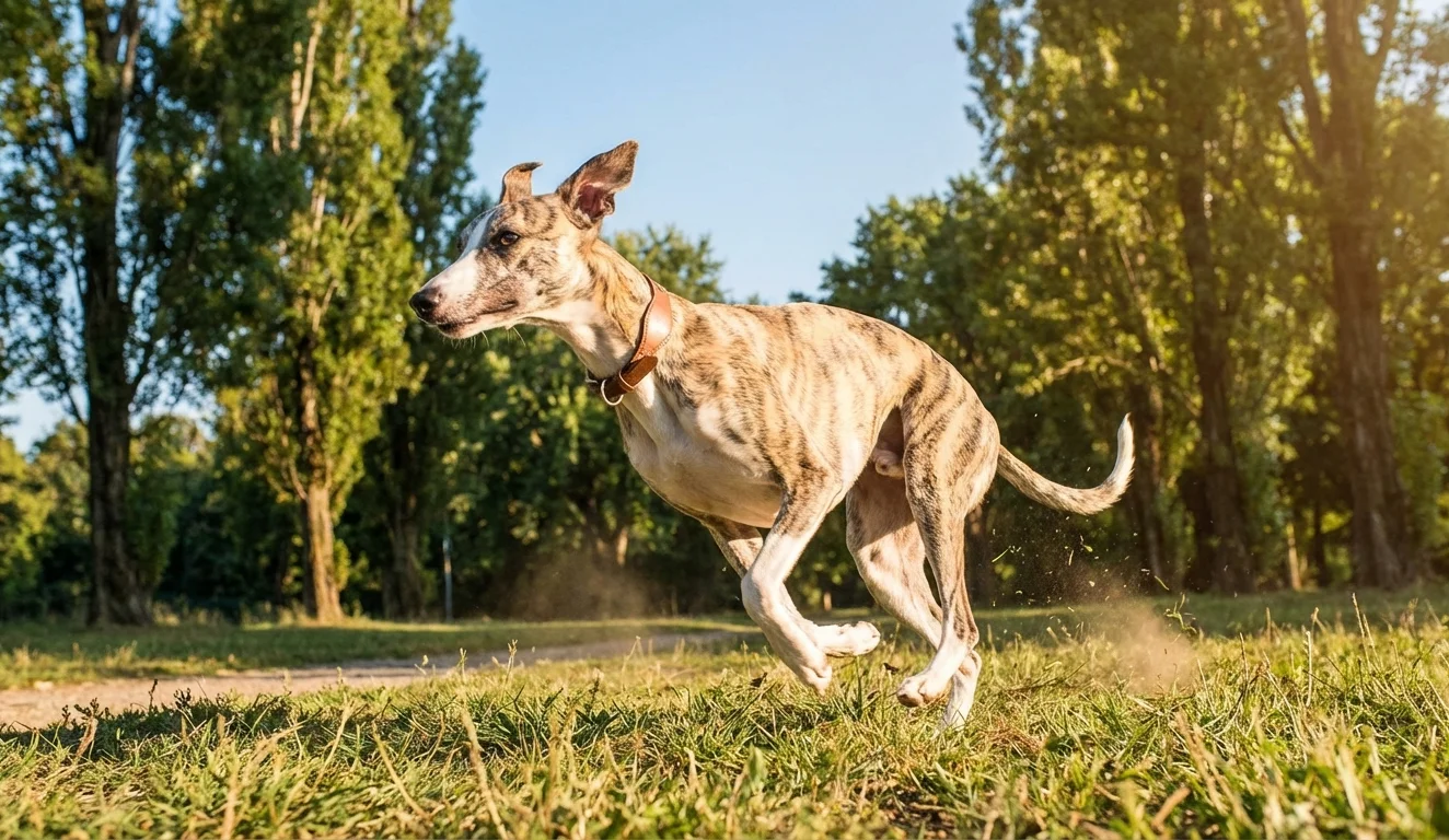 Whippet full body