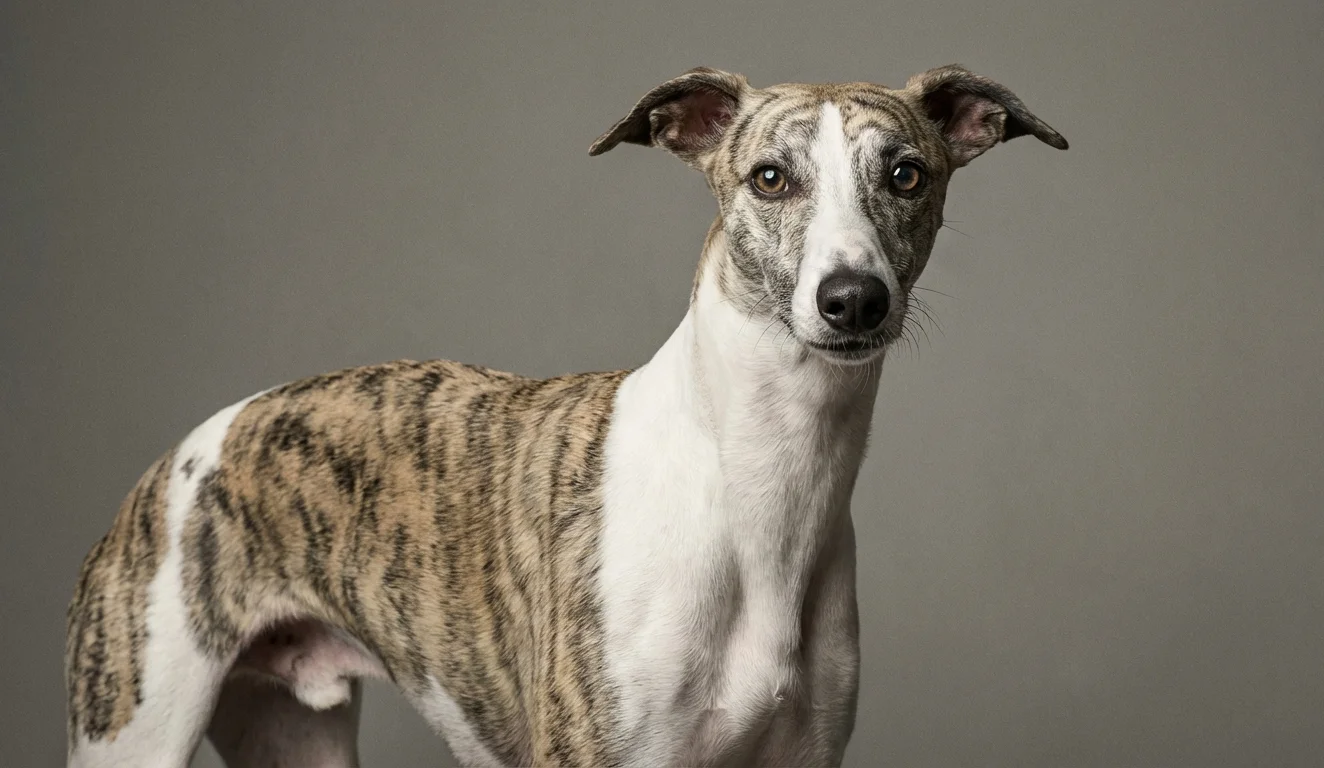 Whippet portrait