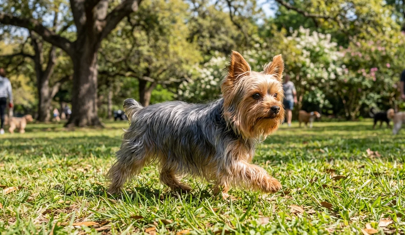 Yorkshire Terrier full body